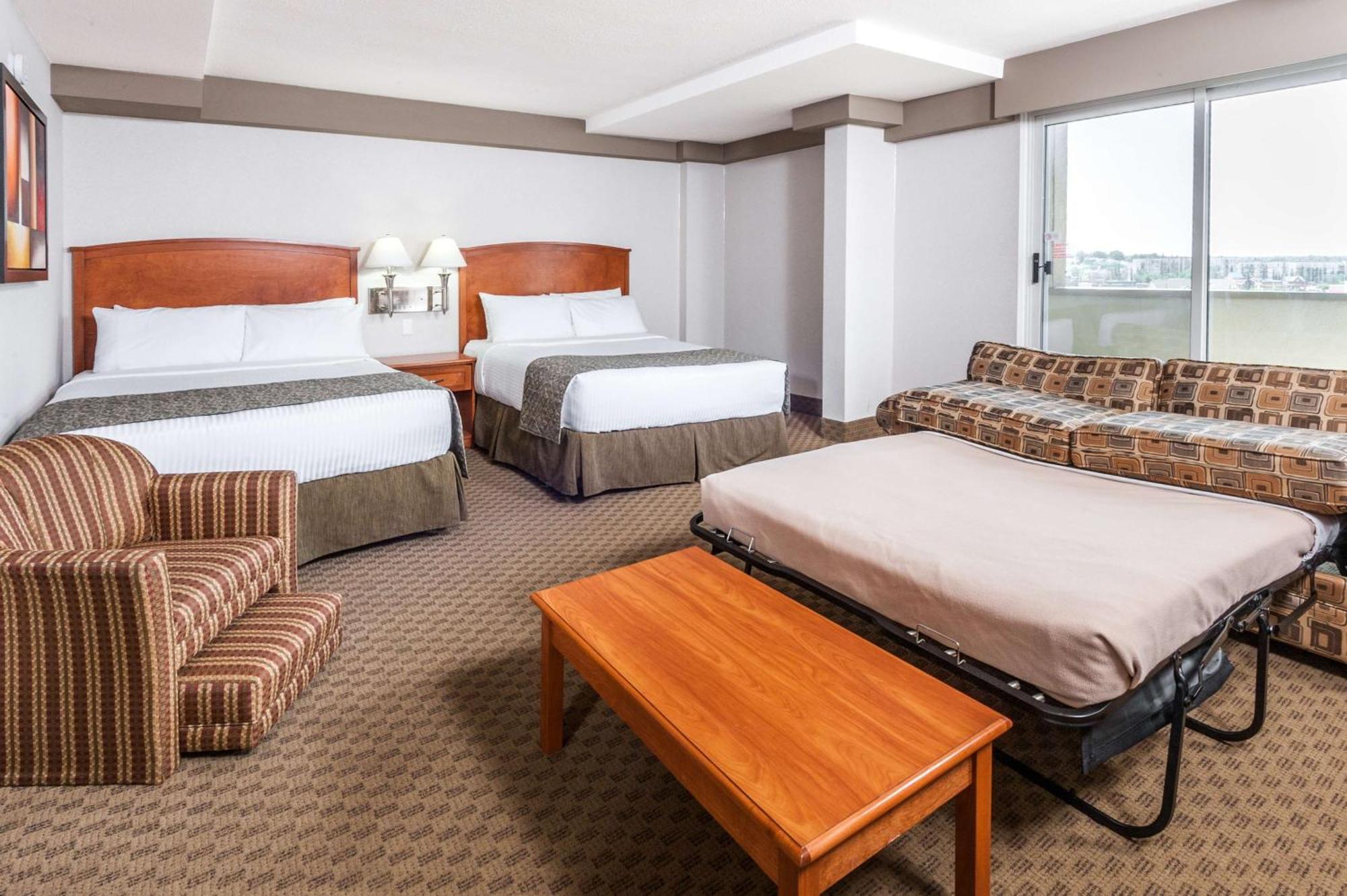 Hotel Ramada By Wyndham Edmonton South Esterno foto